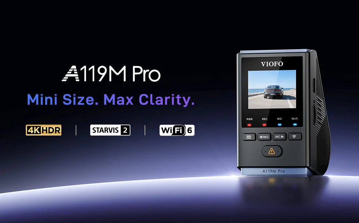 Introducing the VIOFO A119M Pro: The Budget-Friendly Front-Only 4K Dash Cam