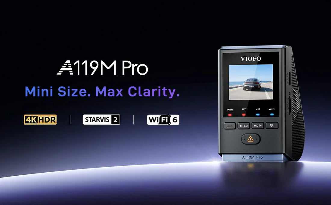 Introducing the VIOFO A119M Pro: The Budget-Friendly Front-Only 4K Dash Cam