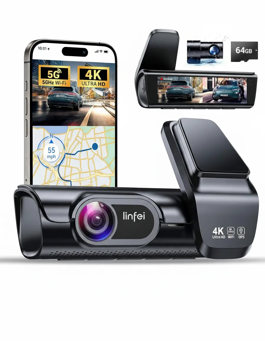 4K dash cam