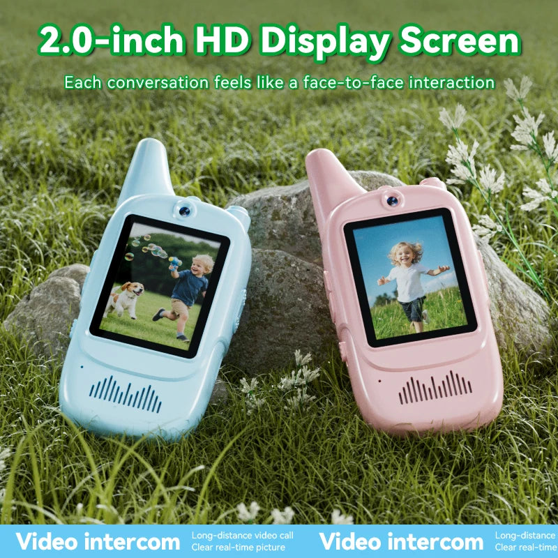 Kids Video Walkie Talkie 2pcs  Video Intercom