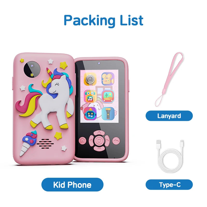 Kids Phone 32G Kids Cam & Mp3 Music Player