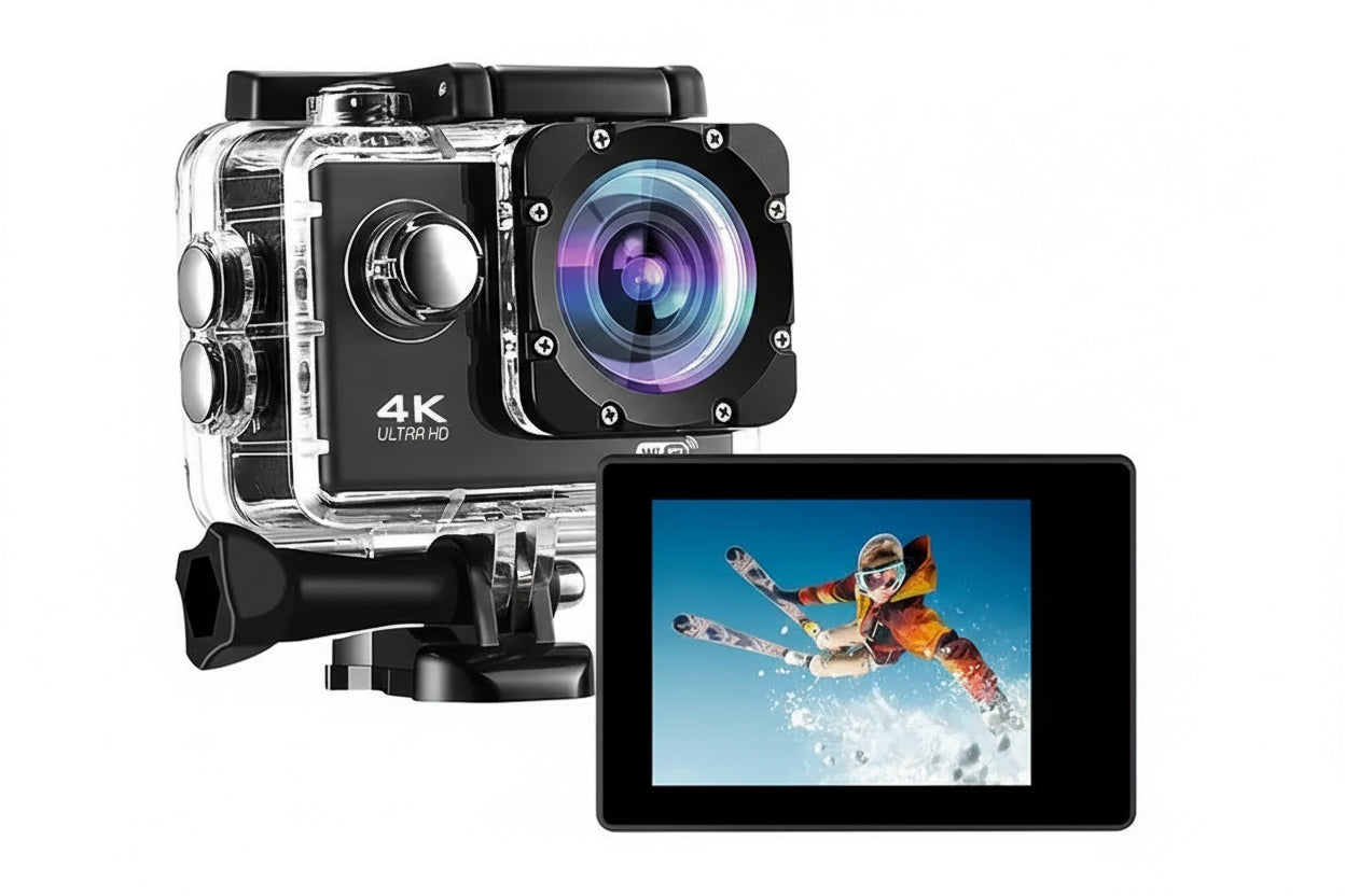 Action Camera 4K With WiFi Sport Cam
