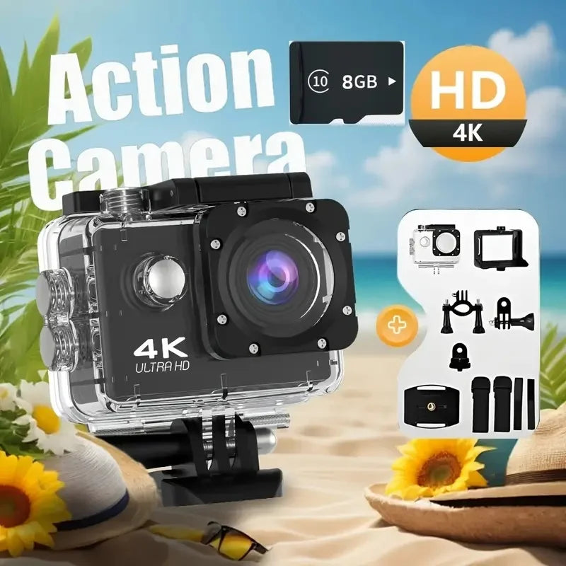 Action Camera 4K With WiFi Sport Cam