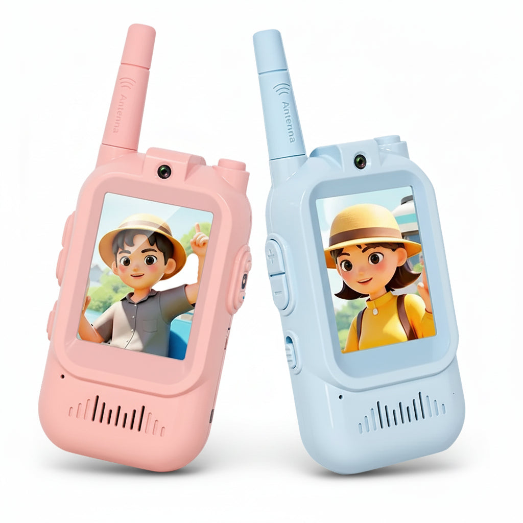 Kids' Video Intercom With Cartoon Voice Changer Gift for Kids