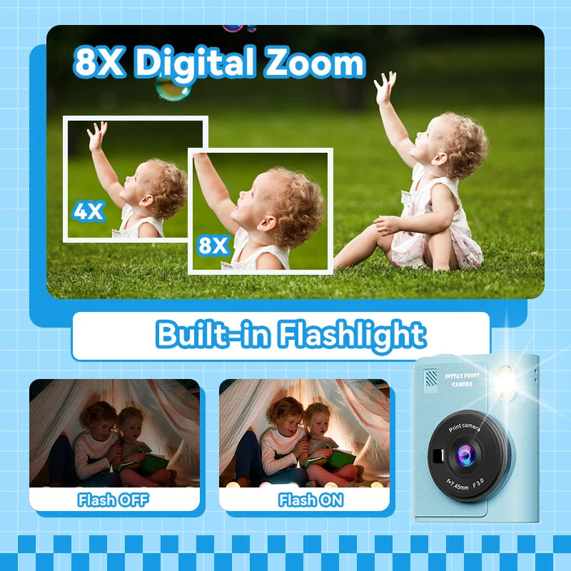 Kids' Camera 8X