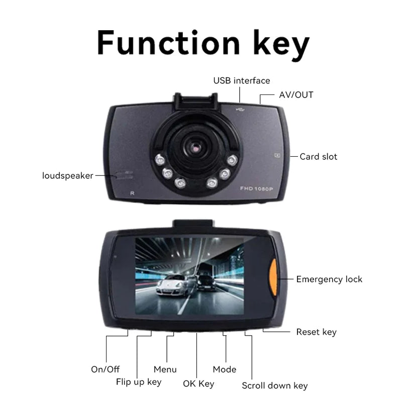 Car Cam 1080P Dash Cam G30