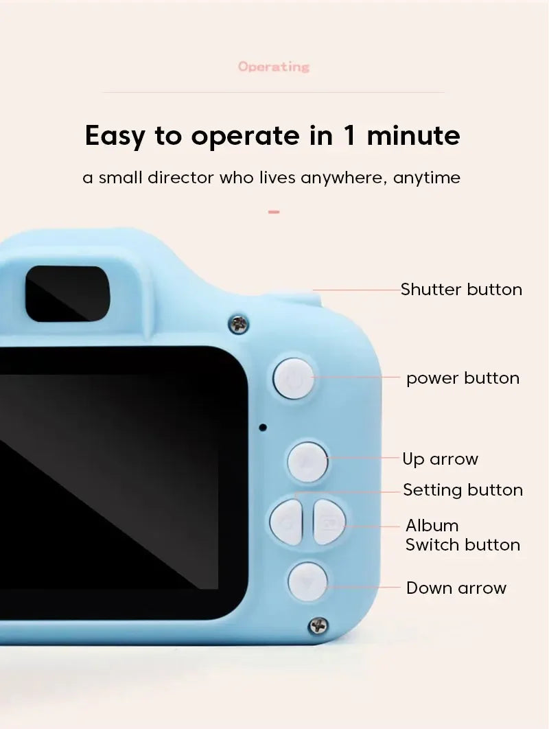 Kids Camera 1080P