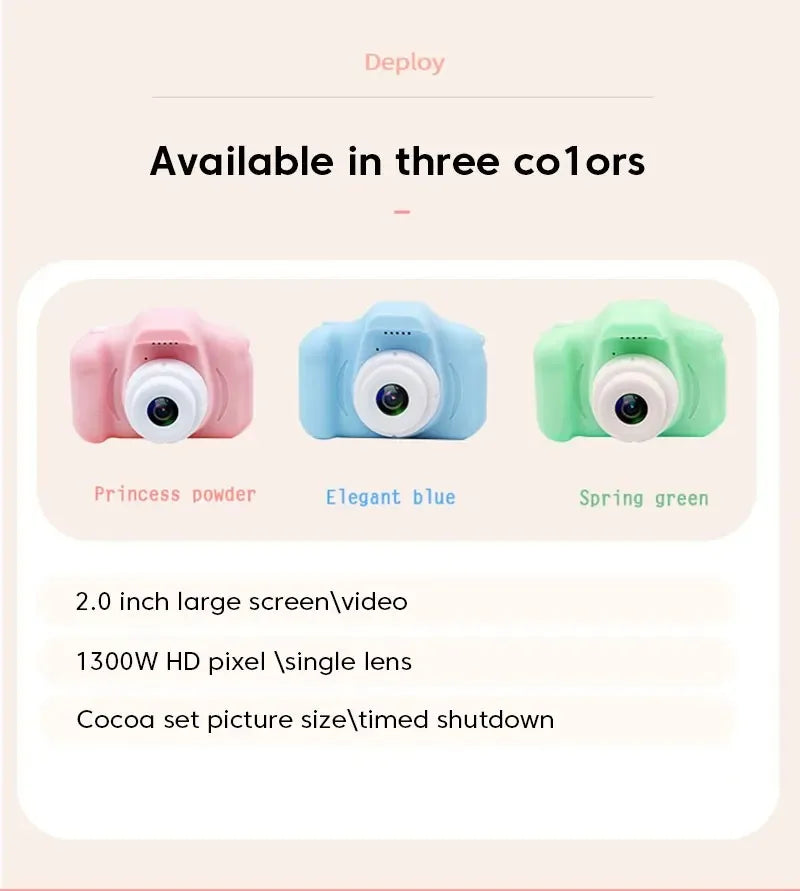 Kids Camera 1080P
